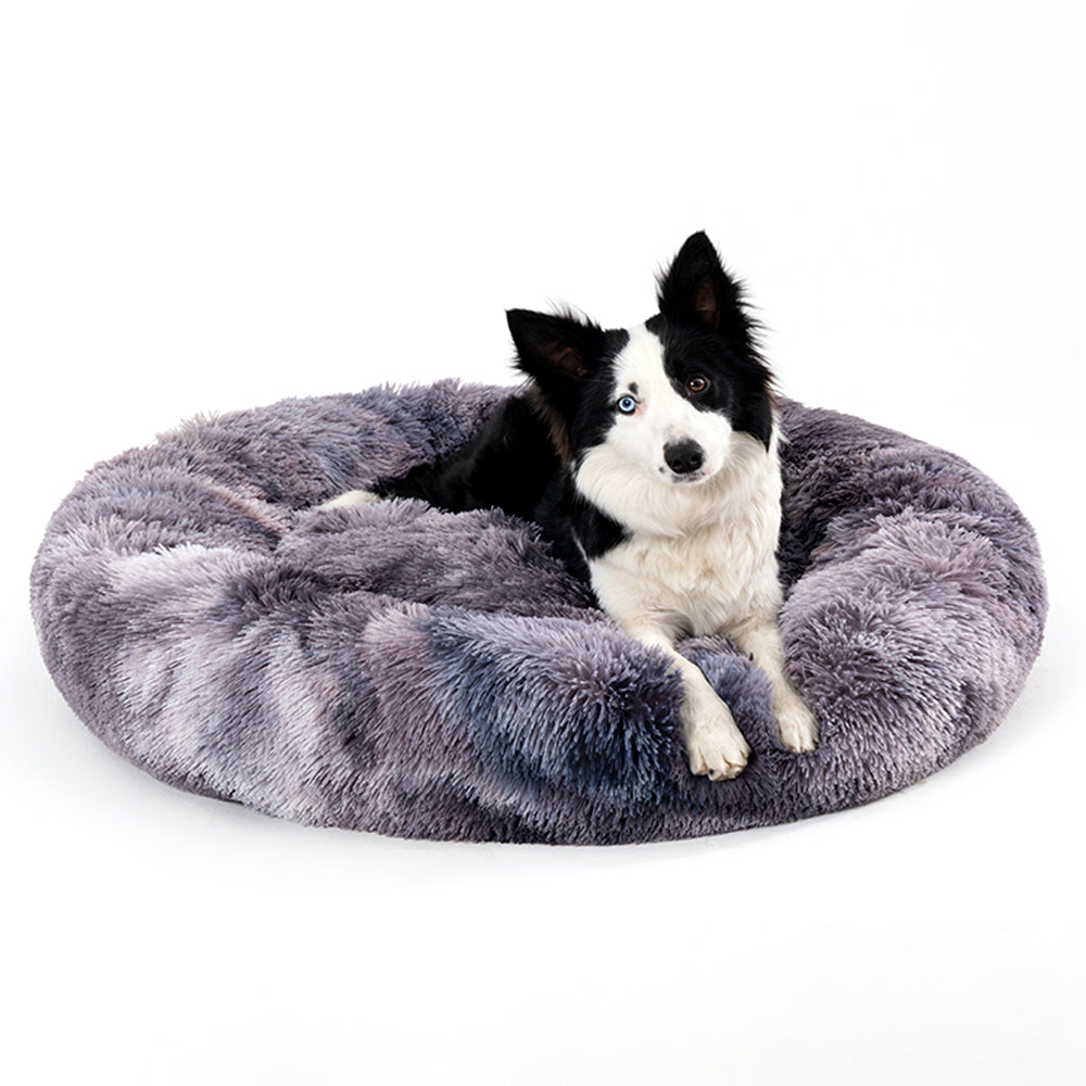 PAWLAND™ Lit Donut Apaisant en Peluche