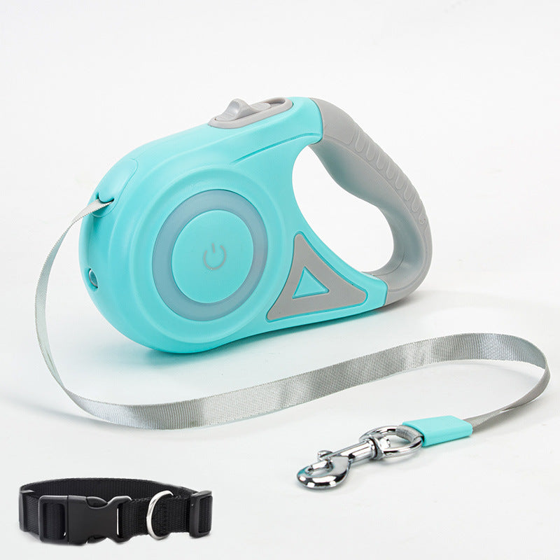 PAWLAND™ Laisse Rétractable avec Lampe