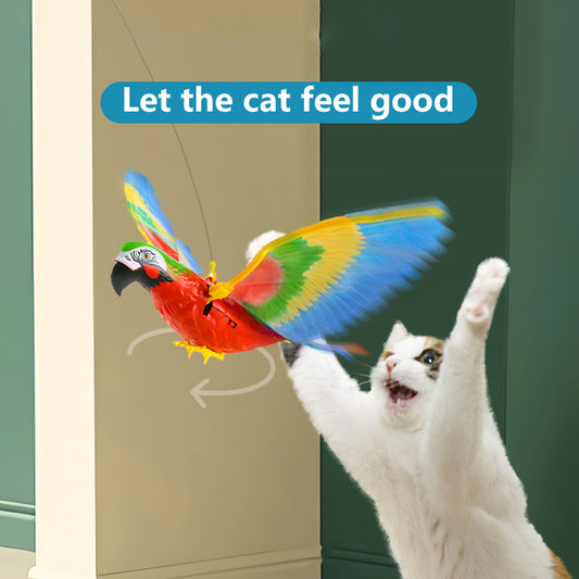 PAWLAND™ Jouet Oiseau Suspendu Interactif
