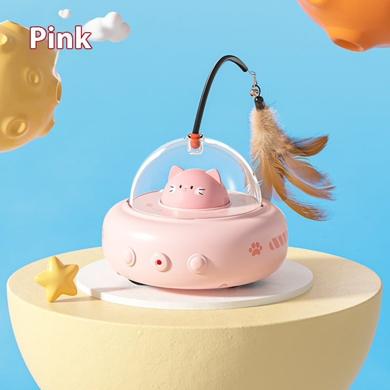 PAWLAND™ Jouet UFO Électrique pour Chat