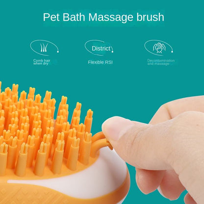 PAWLAND™ Brosse de Bain Massage 2-en-1