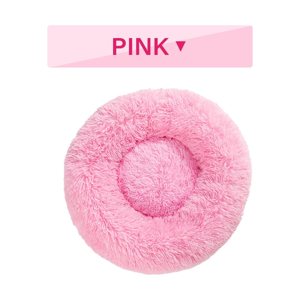 PAWLAND™ Lit Donut Apaisant en Peluche