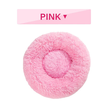 PAWLAND™ Lit Donut Apaisant en Peluche