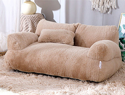PAWLAND™ Lit Sofa Luxueux en Peluche