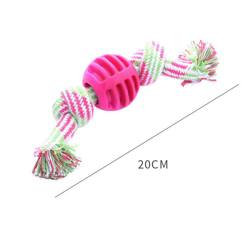 PAWLAND™ Jouet Corde Double Noeud Dentaire