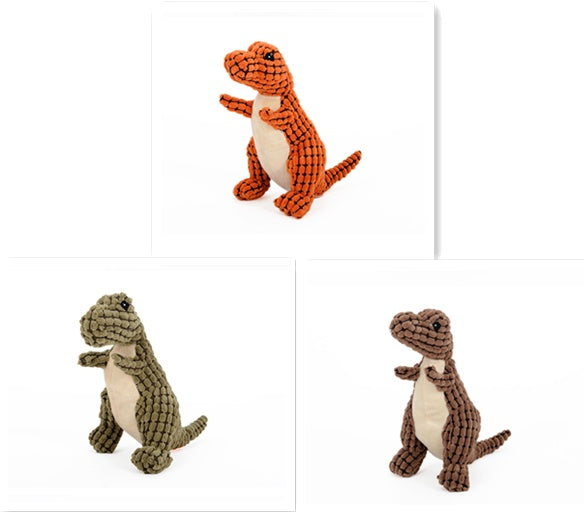 PAWLAND™ Peluche Dinosaure à Mâcher