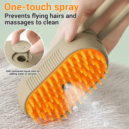 PAWLAND™ Brosse Vapeur 3-en-1