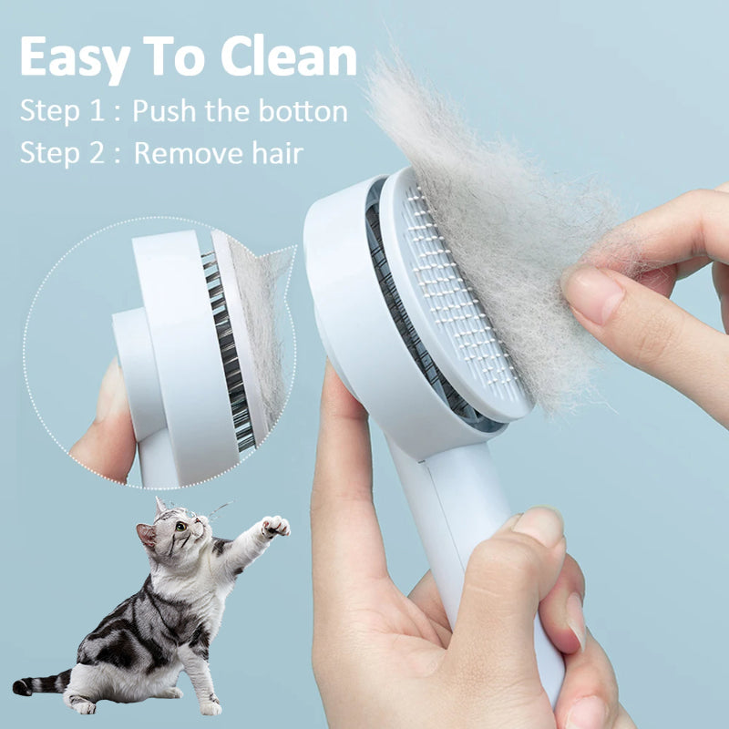 PAWLAND™ Brosse Démêlante Auto-Nettoyante