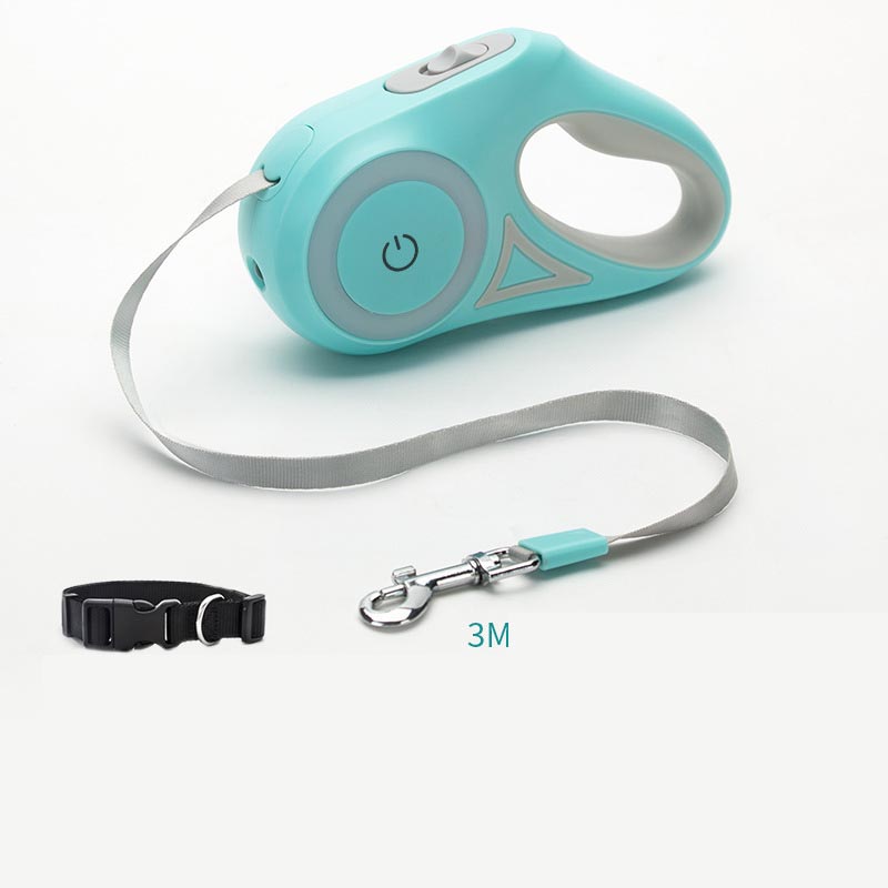 PAWLAND™ Laisse Rétractable avec Lampe