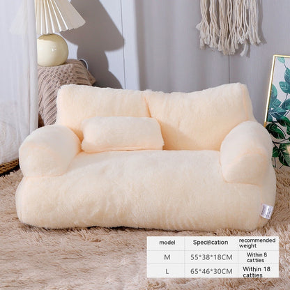 PAWLAND™ Lit Sofa Luxueux en Peluche