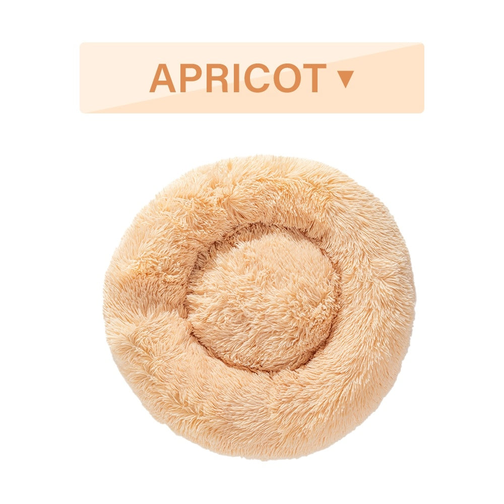 PAWLAND™ Lit Donut Apaisant en Peluche