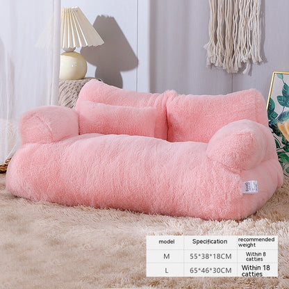 PAWLAND™ Lit Sofa Luxueux en Peluche