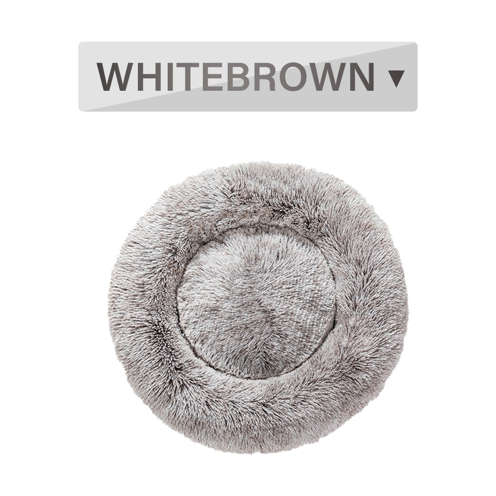 PAWLAND™ Lit Donut Apaisant en Peluche