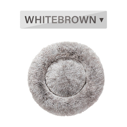 PAWLAND™ Lit Donut Apaisant en Peluche