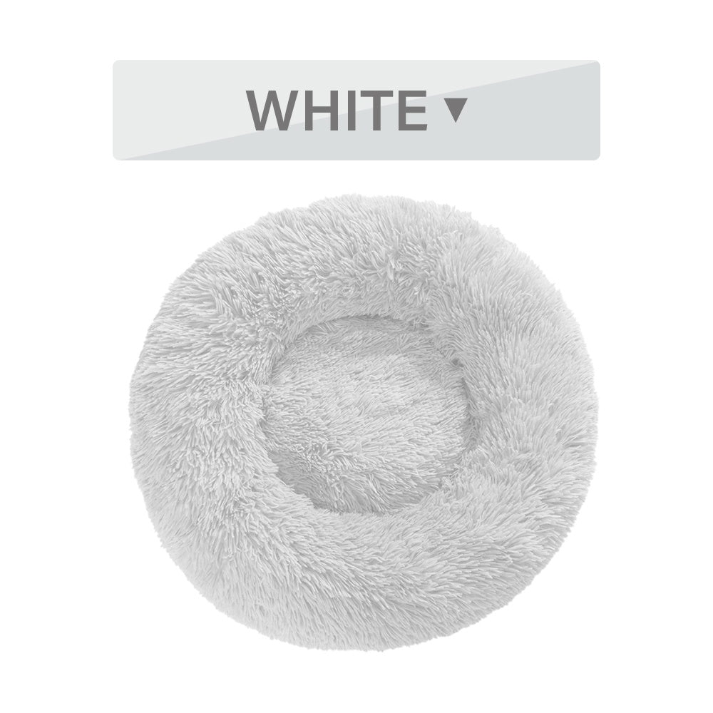 PAWLAND™ Lit Donut Apaisant en Peluche