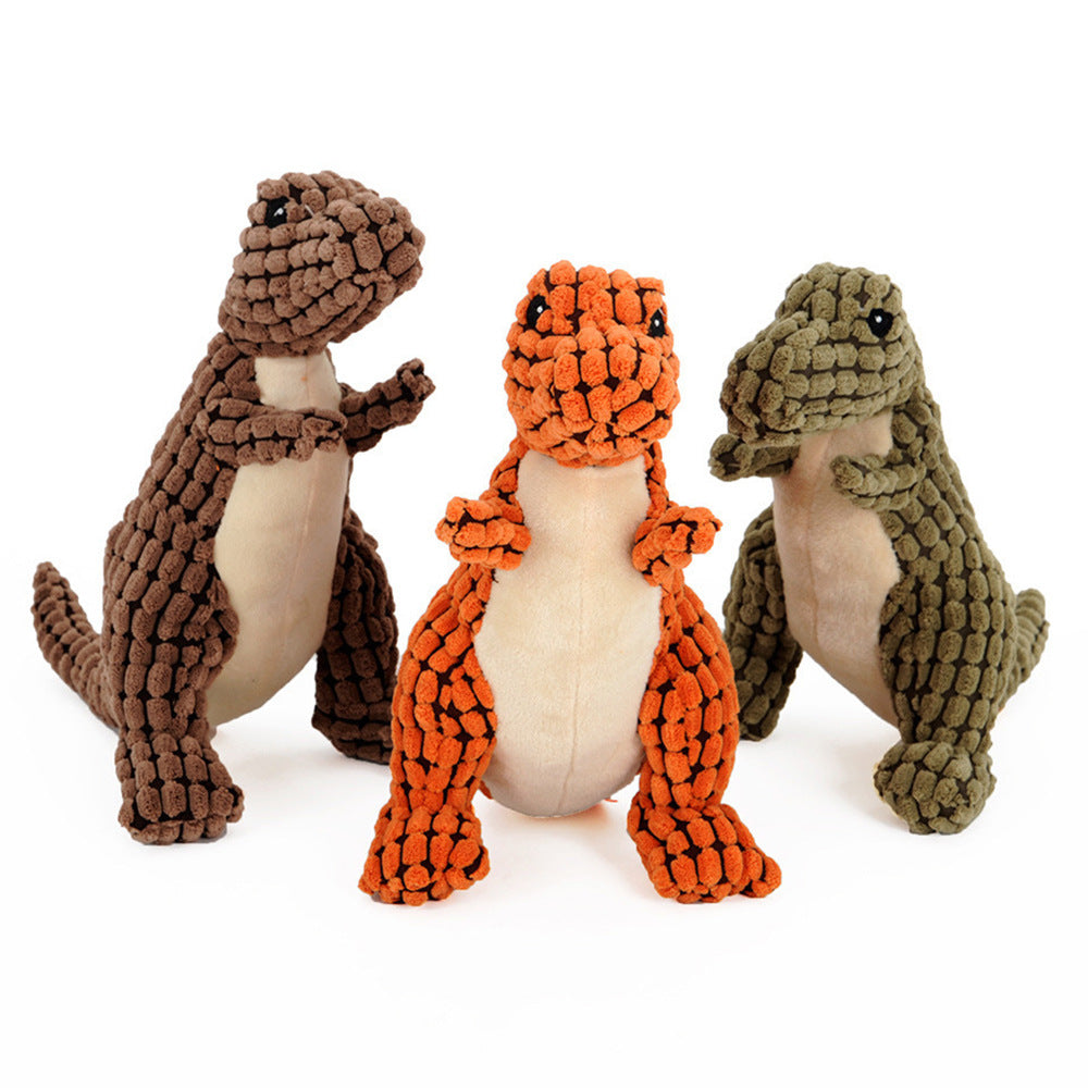 PAWLAND™ Peluche Dinosaure à Mâcher