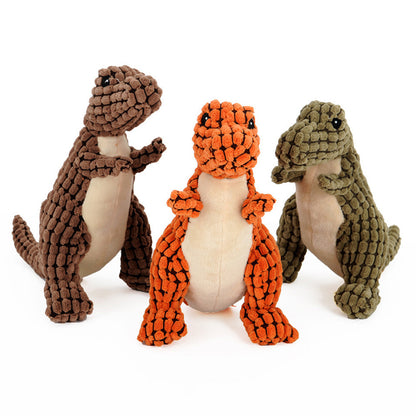 PAWLAND™ Peluche Dinosaure à Mâcher