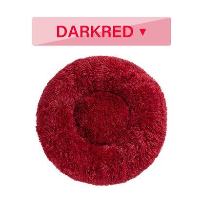 PAWLAND™ Lit Donut Apaisant en Peluche