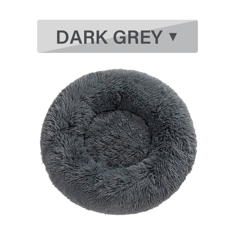 PAWLAND™ Lit Donut Apaisant en Peluche