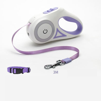 PAWLAND™ Laisse Rétractable avec Lampe
