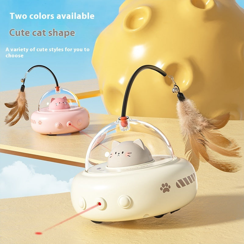PAWLAND™ Jouet UFO Électrique pour Chat