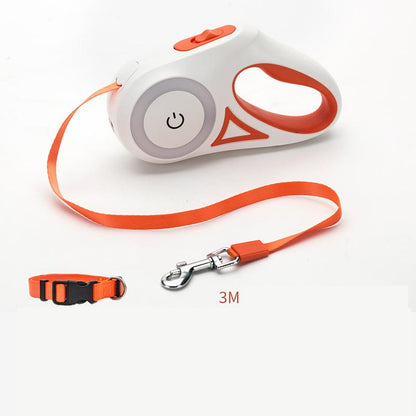 PAWLAND™ Laisse Rétractable avec Lampe