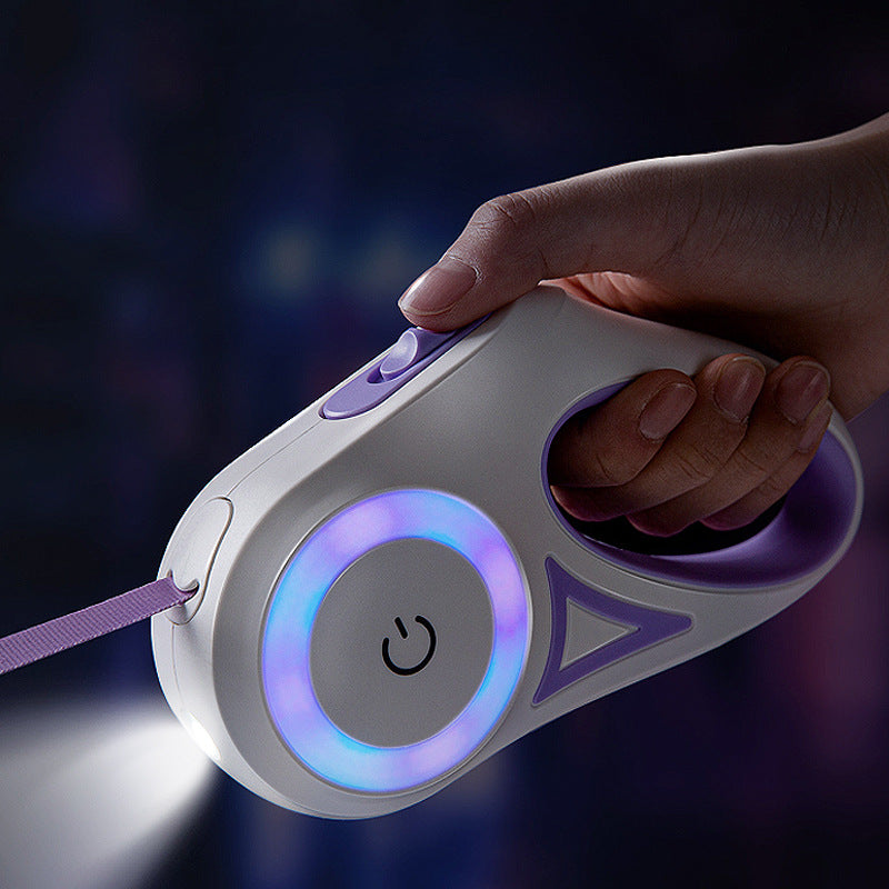 PAWLAND™ Laisse Rétractable avec Lampe