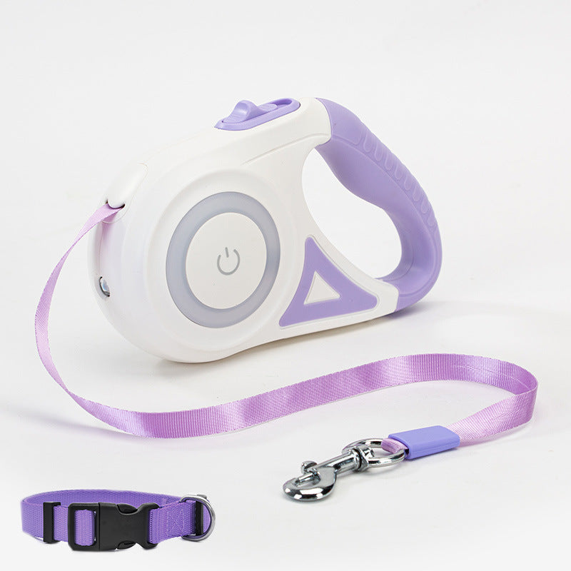 PAWLAND™ Laisse Rétractable avec Lampe