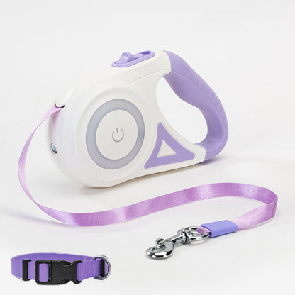 PAWLAND™ Laisse Rétractable avec Lampe