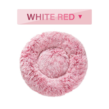 PAWLAND™ Lit Donut Apaisant en Peluche