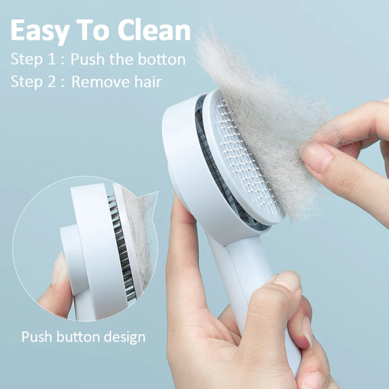 PAWLAND™ Brosse Démêlante Auto-Nettoyante