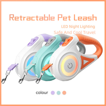 PAWLAND™ Laisse Rétractable avec Lampe