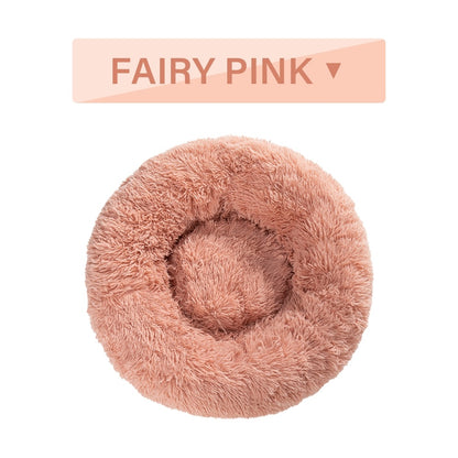 PAWLAND™ Lit Donut Apaisant en Peluche