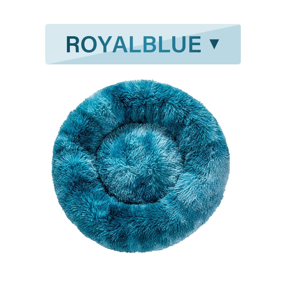 PAWLAND™ Lit Donut Apaisant en Peluche